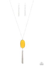 Load image into Gallery viewer, Got A Good Thing Glowing Yellow Necklace Paparazzi Accessories