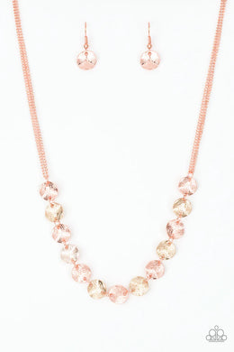 Simple Sheen - Copper Necklace Paparazzi Accessories