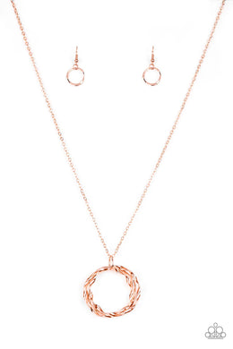 Millenial Minimalist Copper Necklace