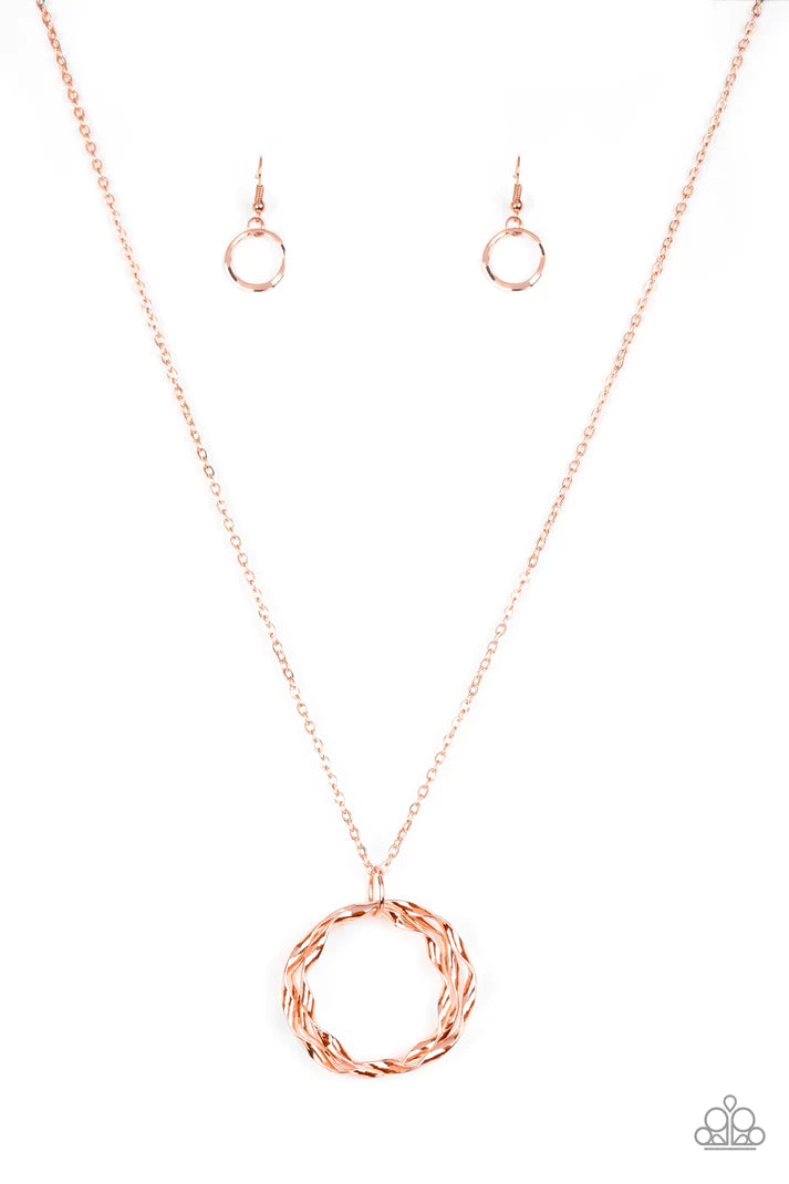 Millenial Minimalist Copper Necklace