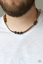 Load image into Gallery viewer, Honolulu Hustler Blue Urban Necklace Paparazzi Accessories
