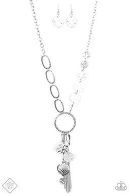 Trinket Trend Silver Necklace Paparazzi Accessories