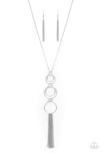 Load image into Gallery viewer, Join The Circle Silver Necklace Paparazzi Accessories