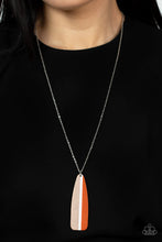 Load image into Gallery viewer, Grab A Paddle Orange Necklace Paparazzi Accessories