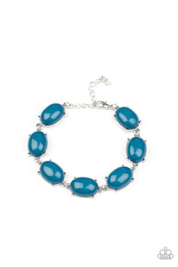 Confidently Colorful Blue Bracelet Paparazzi Accessories