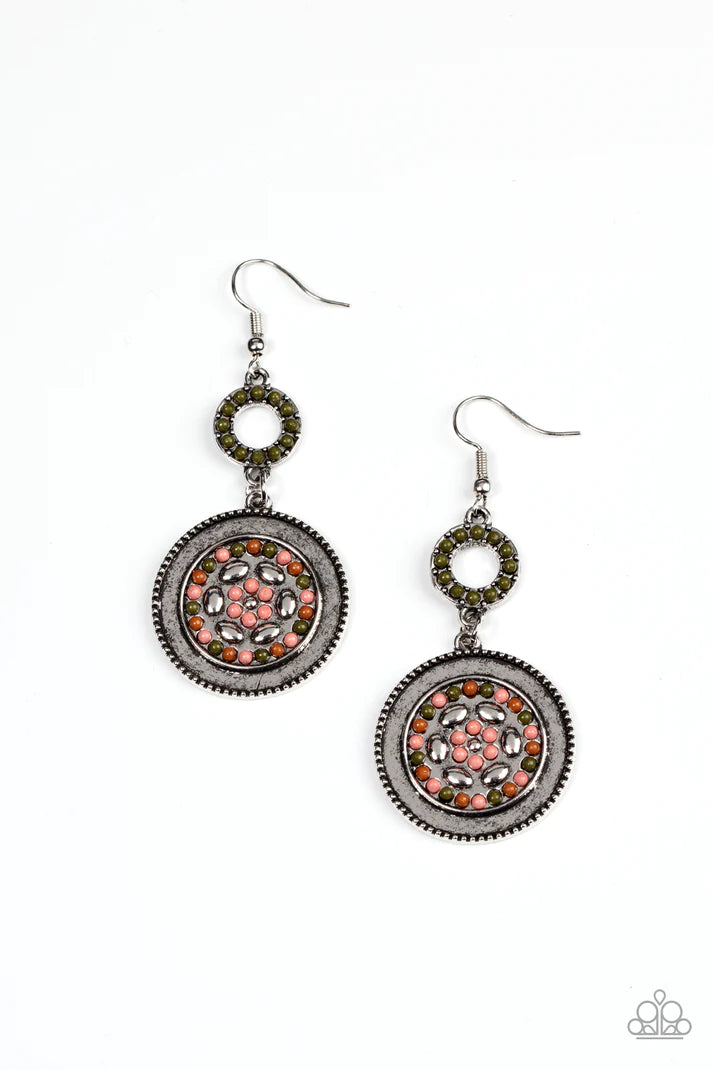 Meadow Mantra Multi Earring Paparazzi Accessories