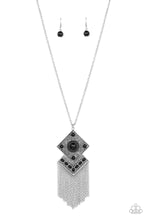 Load image into Gallery viewer, Kite Flight Black Necklace Paparazzi Accessories