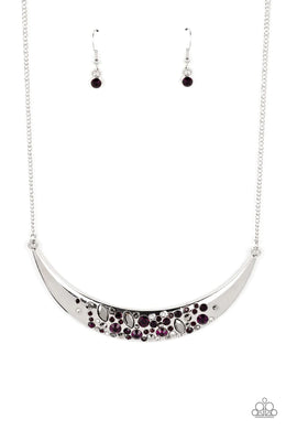 Bejeweled Baroness Purple Necklace Paparazzi Accessories