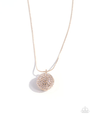 Bedazzled Bravado Rose Gold Necklace Vivacious Bombshell Bling, LLC, Jenny Davison