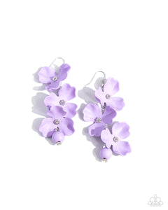 fishhook,floral,purple,Plentiful Petals - Purple