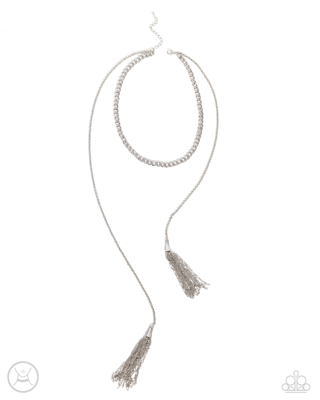 Tassel Theme - Silver Paparazzi Accessories