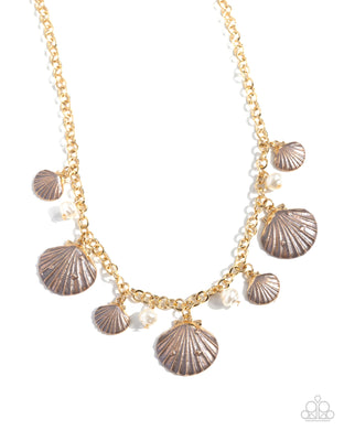 Seashell Sophistication - Brown Paparazzi Accessories