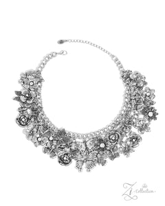 butterfly,short necklace,silver,The McKayla Zi Collection Necklace