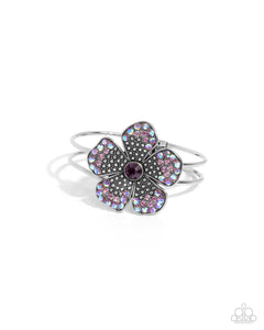 floral,hinge,purple,rhinestones,Bedazzled Bloom - Purple