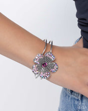 Load image into Gallery viewer, Bedazzled Bloom - Purple Paparazzi Accessories