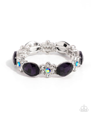 Staycation Sparkle - Purple Paparazzi Accessories