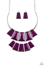 Load image into Gallery viewer, Lions TIGRESS and Bears Purple Necklace Paparazzi Accessories