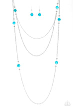 Load image into Gallery viewer, So Shore Of Yourself Blue Necklace Paparazzi Accessories