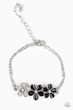 Load image into Gallery viewer, Flowering Fiji Black Bracelet Paparazzi Accessories