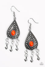 Load image into Gallery viewer, Sahara Song Red Earrings Paparazzi Accessories