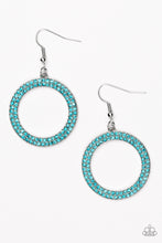 Load image into Gallery viewer, Bubbly Babe Blue Earring Paparazzi Accessories