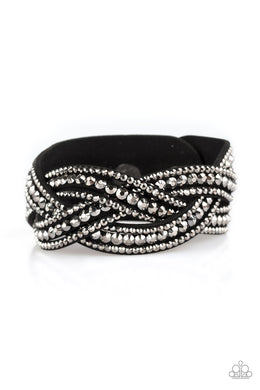 Bring On The Bling - Black Bracelet Paparazzi Accessories