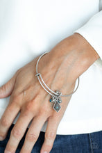 Load image into Gallery viewer, Treasure Charms - Blue Bangle Bracelet Paparazzi Accessories