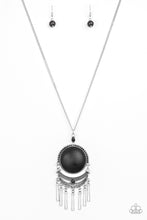 Load image into Gallery viewer, Rural Rustler - Black Stone Necklace Paparazzi Accessories