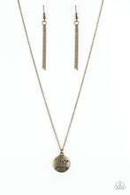 Load image into Gallery viewer, Find Joy - Brass Necklace Paparazzi Accessories