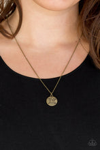 Load image into Gallery viewer, Find Joy - Brass Necklace Paparazzi Accessories