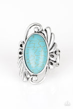 Load image into Gallery viewer, Sedona Sunset - Blue Stone Ring Paparazzi Accessories