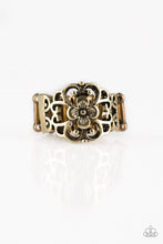 Load image into Gallery viewer, Fanciful Flower Gardens - Brass Ring Paparazzi Accessories