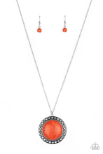 Load image into Gallery viewer, Run Out Of RODEO Orange Necklace Paparazzi Accessories