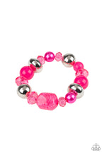 Load image into Gallery viewer, Ice Ice-Breaker Pink Bracelet Paparazzi Accessories