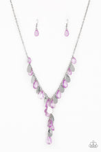 Load image into Gallery viewer, Sailboat Sunsets Purple Necklace Paparazzi Accessories