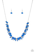 Load image into Gallery viewer, Brags to Riches - blue Necklace Paparazzi Accessories