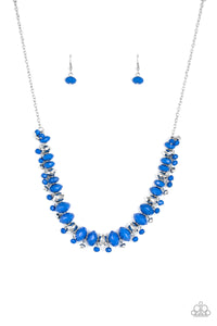 blue,Brags to Riches - blue Necklace