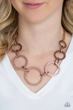 Load image into Gallery viewer, City Circus Copper Necklace Paparazzi Accessories