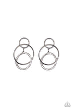 Load image into Gallery viewer, Metro Bliss Black Gunmetal Earring Paparazzi Accessories