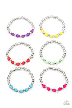 Load image into Gallery viewer, Heart Bead Starlet Shimmer Bracelets Paparazzi Accessories