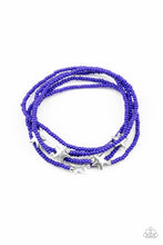 Load image into Gallery viewer, Pretty Patriotic - Blue Bracelet Paparazzi Accessories