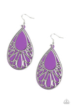 Load image into Gallery viewer, Loud And Proud Purple Earring Paparazzi Accessories