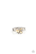 Load image into Gallery viewer, Here You GLOW - Brown Rhinestone Ring Paparazzi Accessories