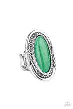 Load image into Gallery viewer, Primal Instincts - Green Ring Paparazzi Accessories