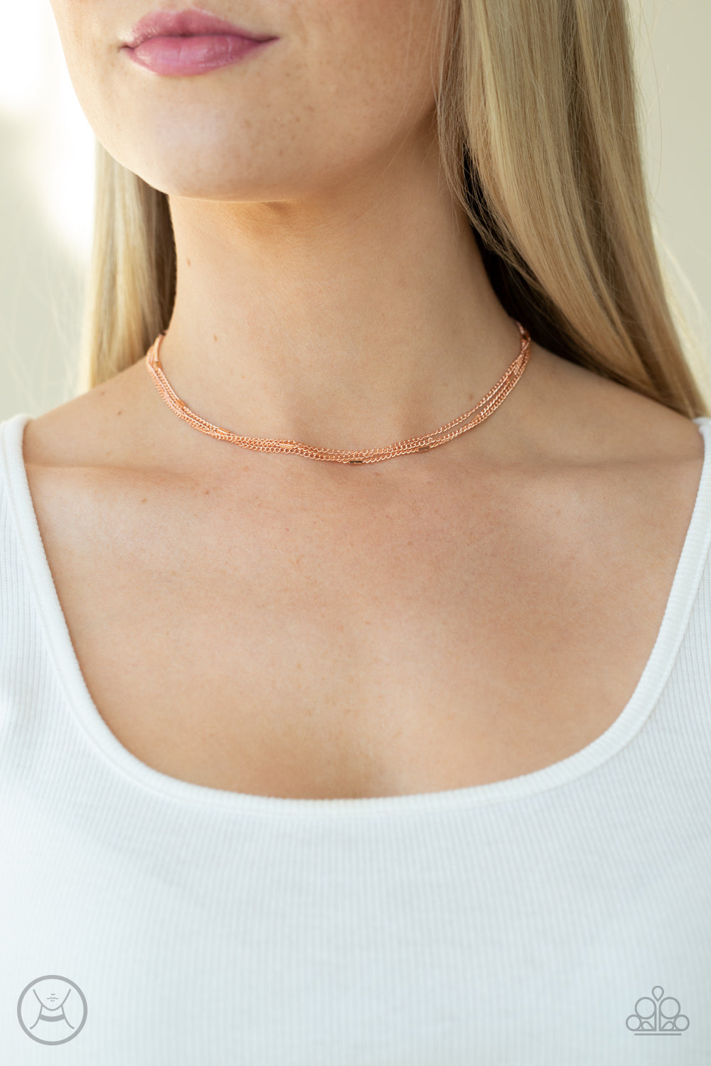 Need I SLAY More - Copper Choker Necklace Paparazzi Accessories