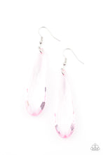 Load image into Gallery viewer, Crystal Crowns - Pink Earrings Paparazzi Accessories