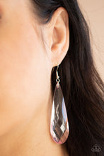 Load image into Gallery viewer, Crystal Crowns - Pink Earrings Paparazzi Accessories