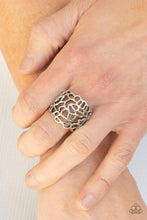 Load image into Gallery viewer, Get Your FRILL - Silver Ring Paparazzi Accessories