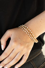 Load image into Gallery viewer, Thats a Smash! - Gold Bracelet Paparazzi Accessories