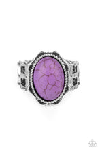 Load image into Gallery viewer, Flowering Dunes - Purple Ring Paparazzi Accessories